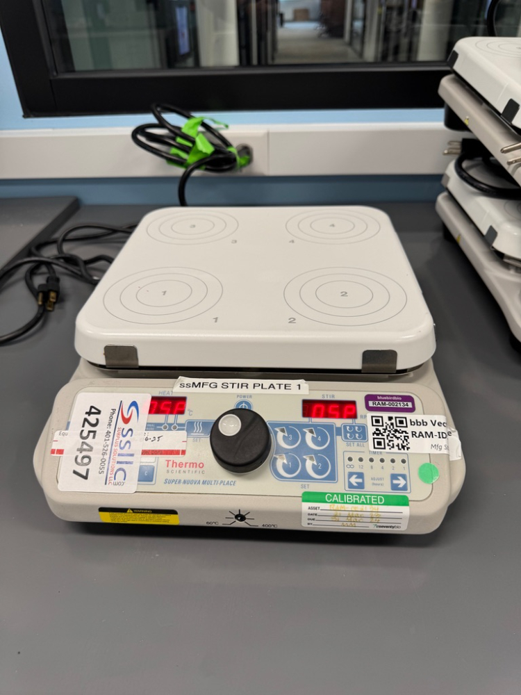 Image of Thermo Scientific Super-Nuova Multi-Place Hot Plate Stirrer